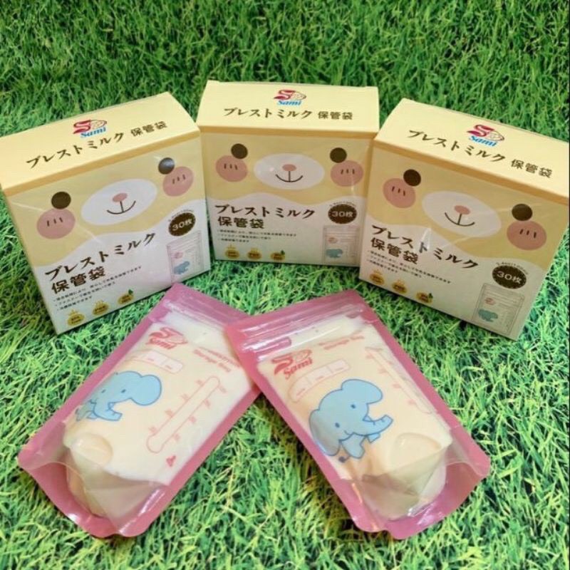 Túi trữ sữa Sami ( Hộp 30 túi loại 100ml )