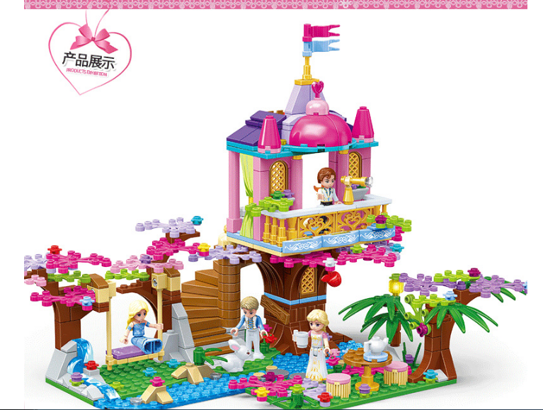 Lego khu vườn bí mật 498 chi tiết