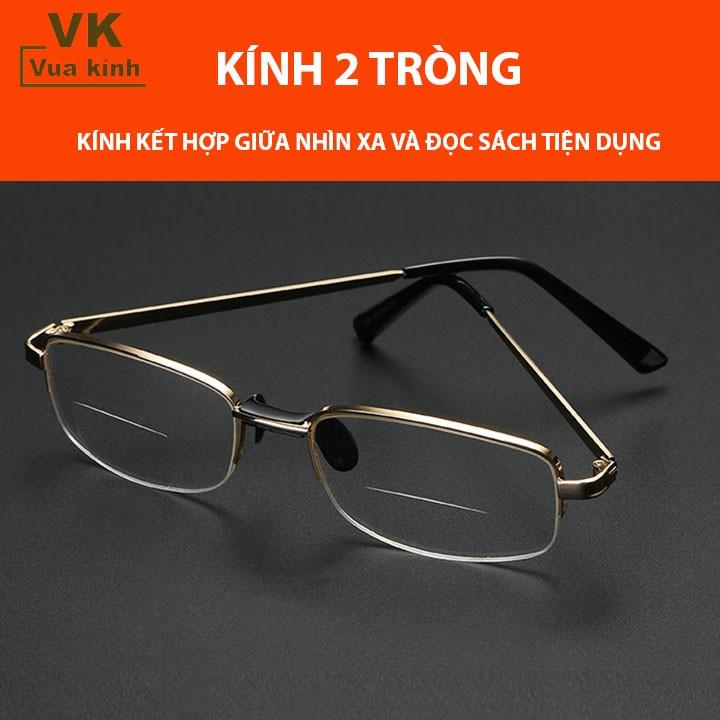 kính lão 2 tròng nửa viền