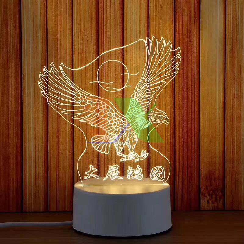 Chân đế Đèn ngủ, đèn trang trí Led 3D