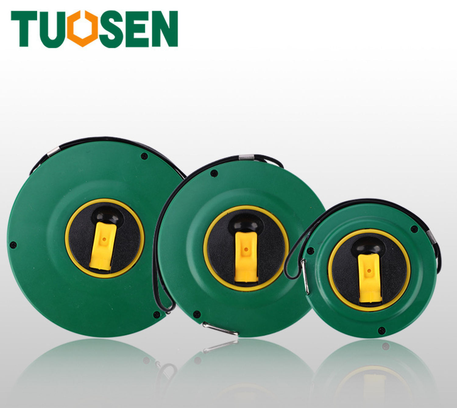 Thước cuộn tuosen, thước dây 20m, 30m, 50m tuosen
