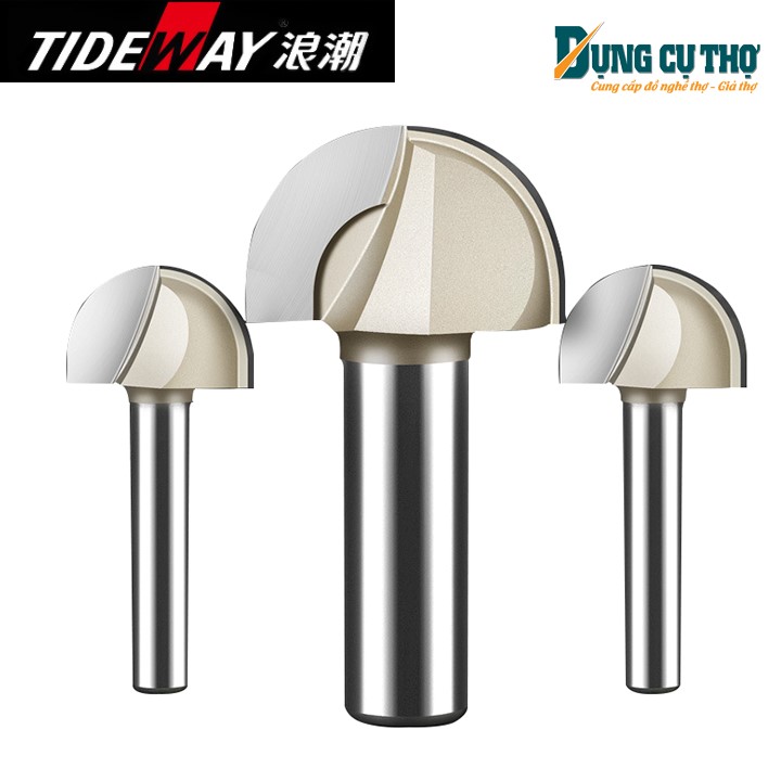 Mũi soi bán nguyệt Tideway AC0502 cốt 12,7mm