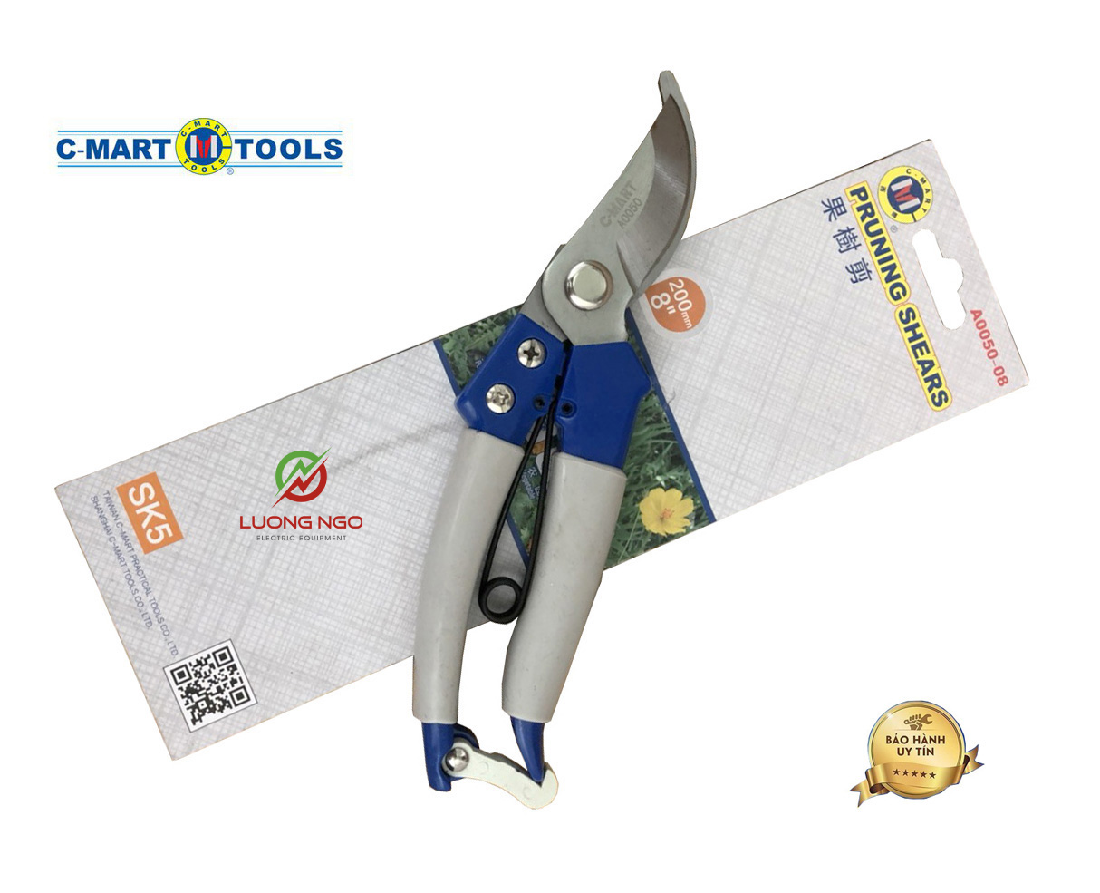 Kéo cắt cành lưỡi cong CMART
