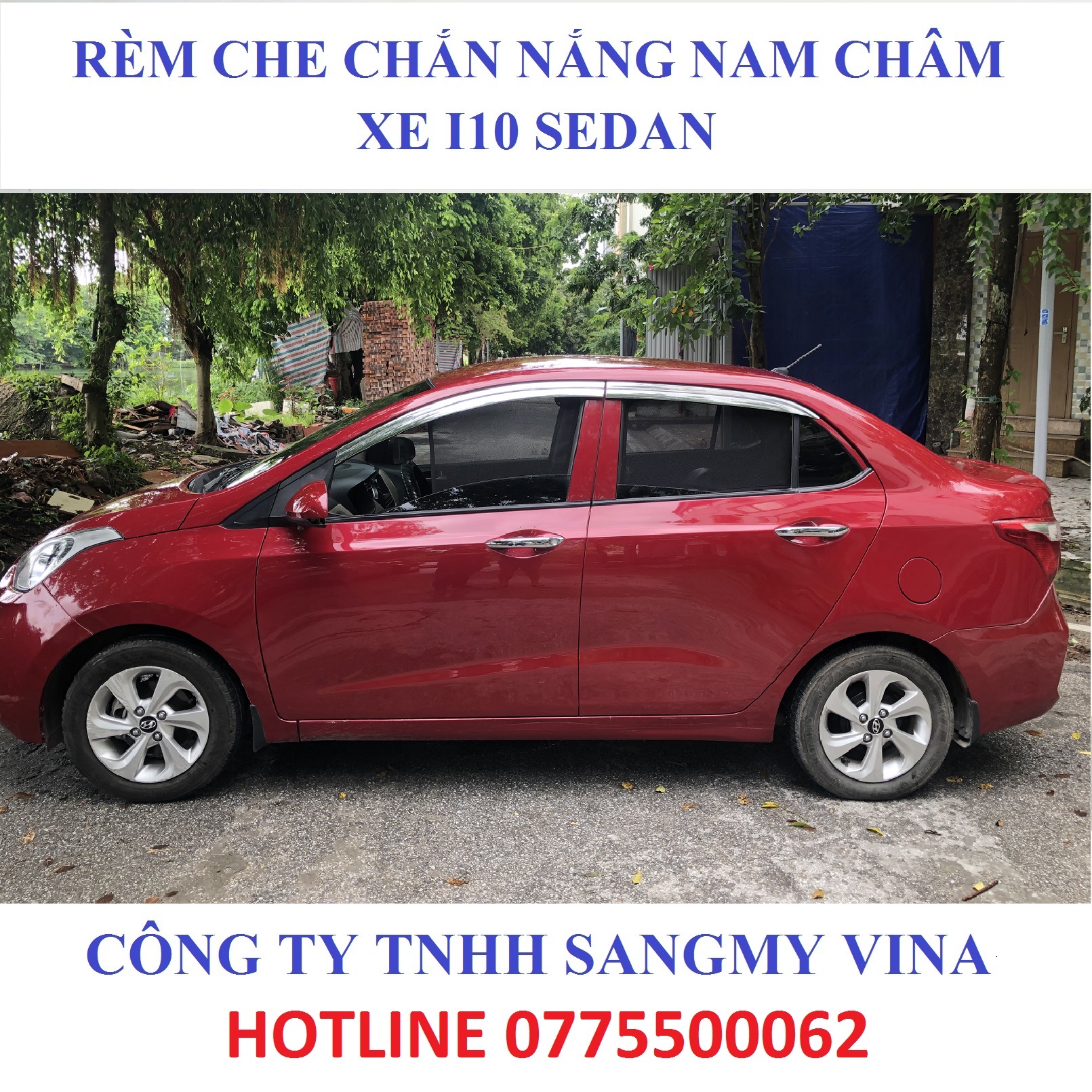 I10 SENDAN RÈM CHE NẮNG Ô TÔ