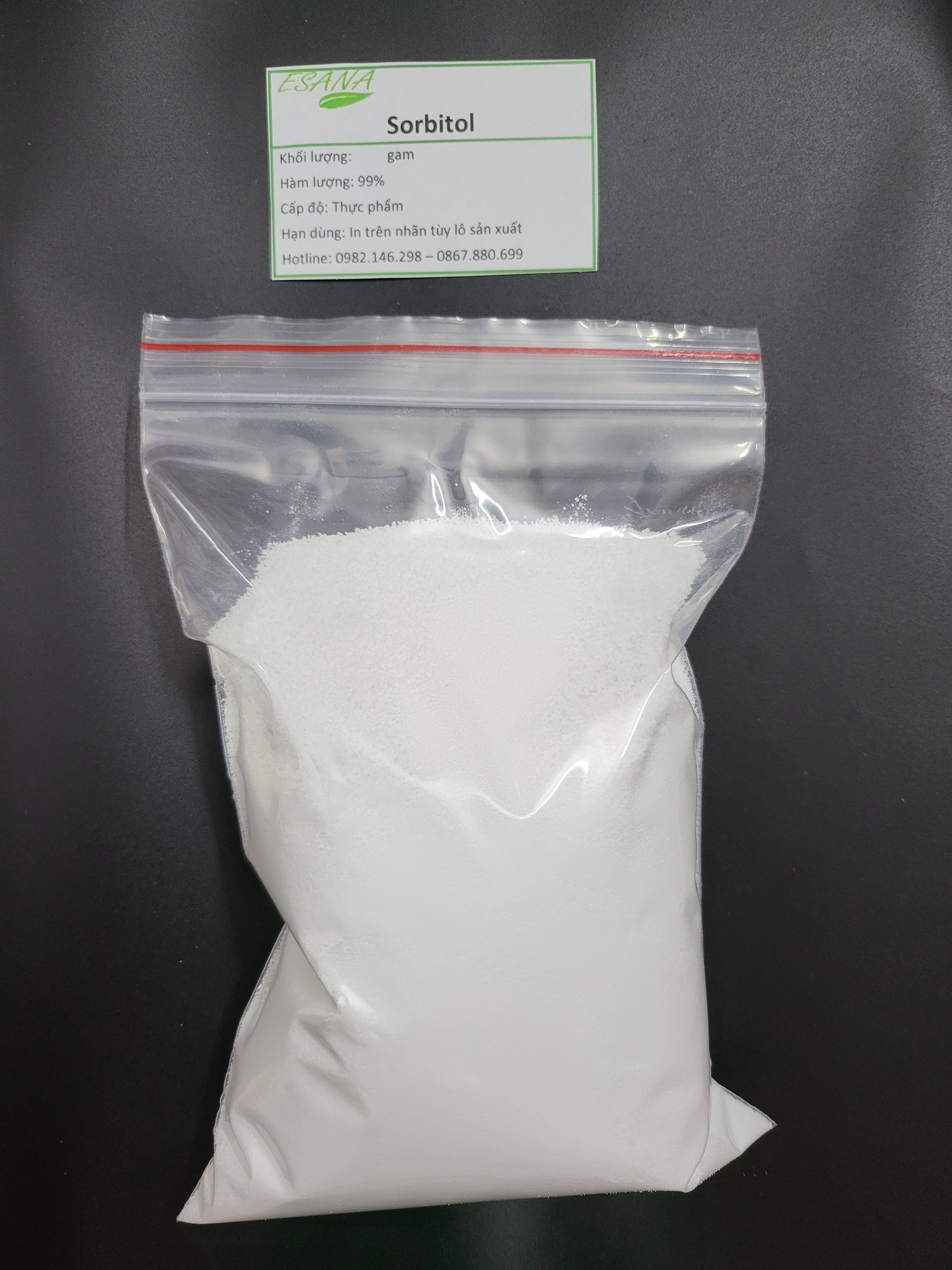 500g bột đường Sorbitol làm mềm