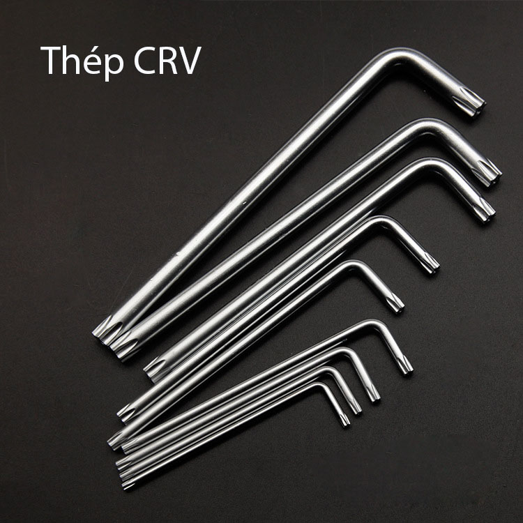 Bộ lục giác đầu bông và hoa thị T10-T50 - dụng cụ chuyên dụng để tháo vặn bu lông, ốc vít bền đẹp