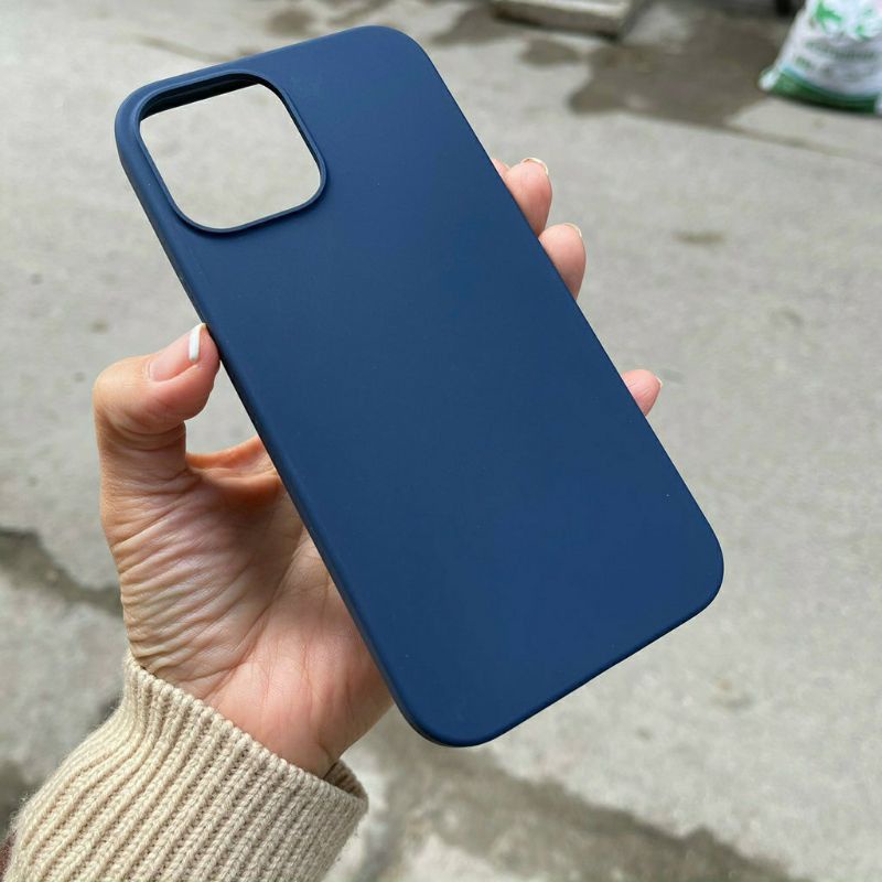 Ốp lưng màu cho iphone 13 / 13 pro / 13 promax / 12/ 12 pro/ 2 promax silicone mềm mịn chống bẩn - chính hãng memumi