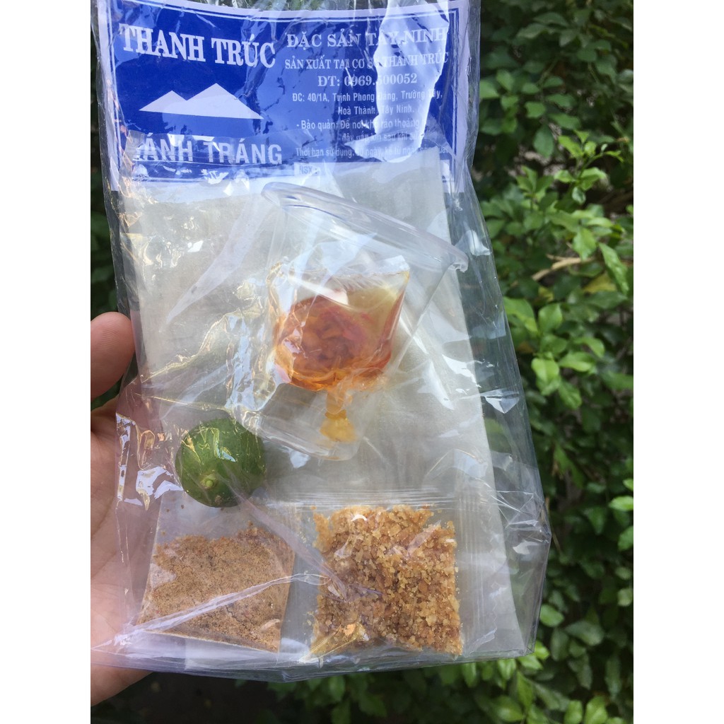Bánh Tráng Sate Tắc(Xâu 10 Bịch)