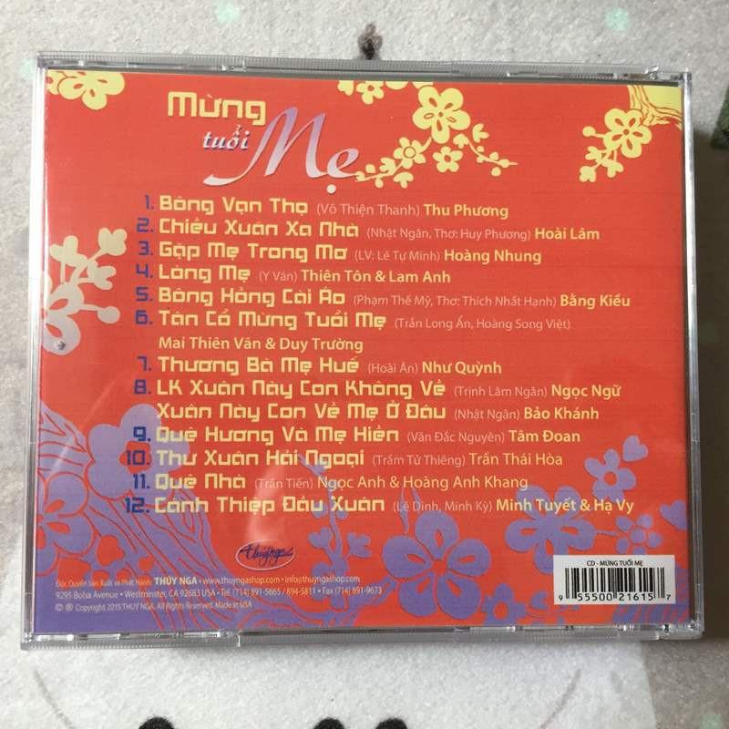 Combo 3 CD ca nhạc Trung Tâm Thúy Nga