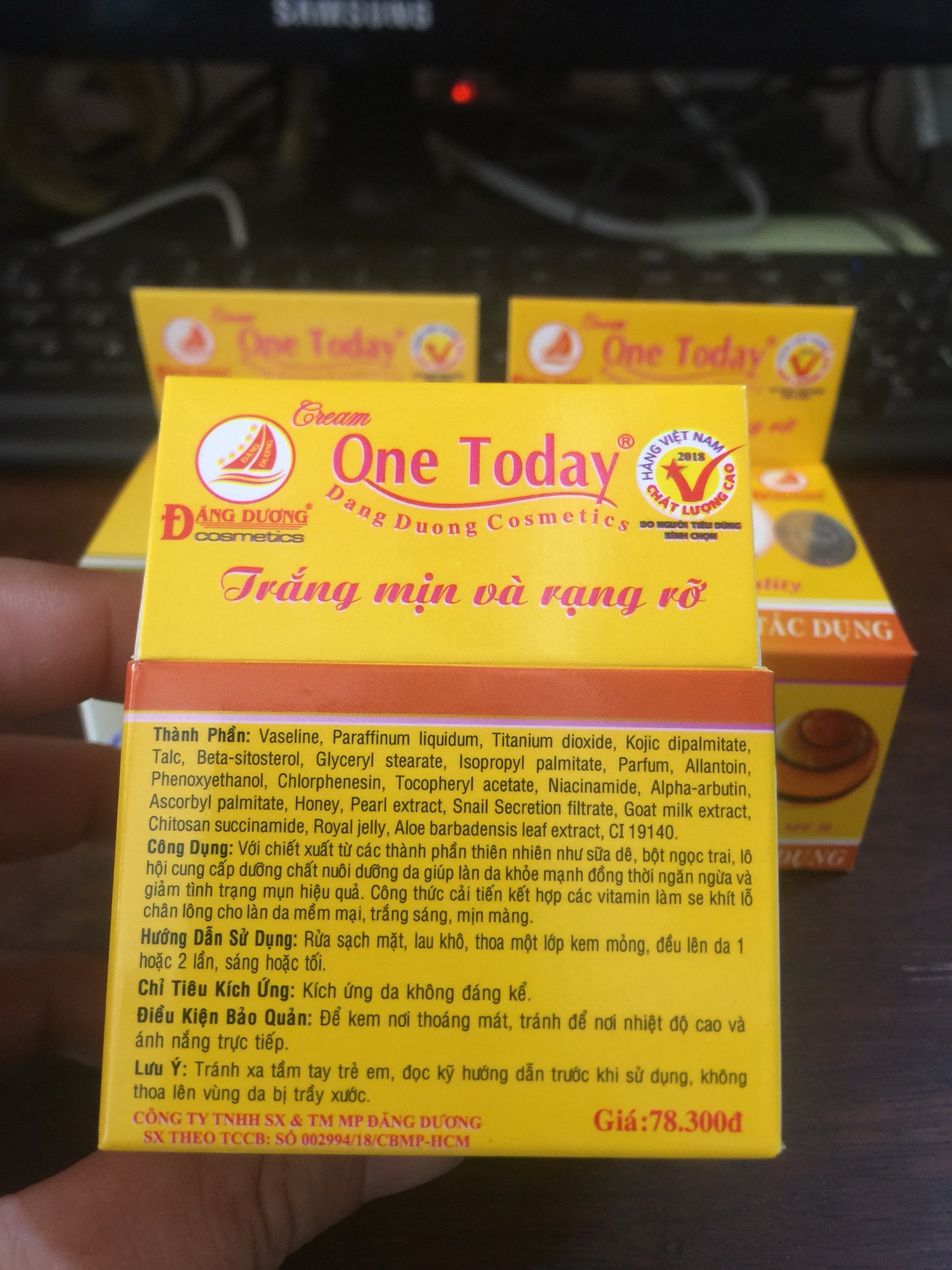 Kem mụn, nám Ốc Sên One Today