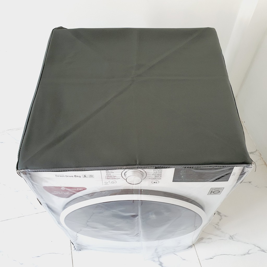 Áo Trùm Vỏ Bọc Máy Giặt Cửa Ngang (Vải Dù Đẹp Siêu Bền)