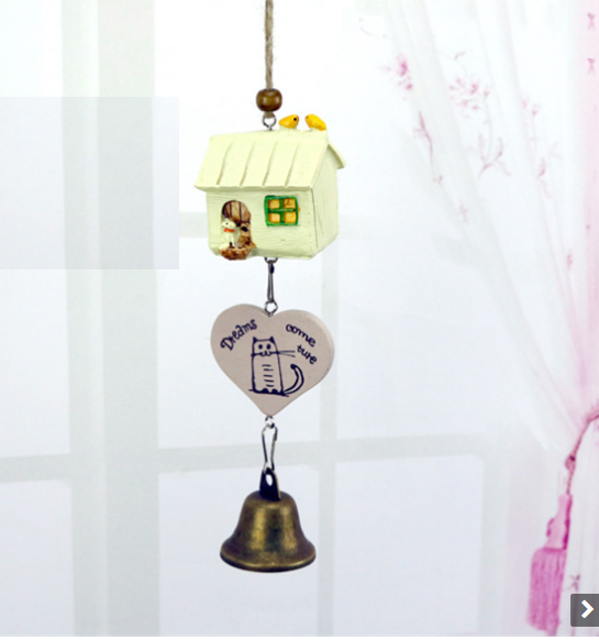 Chuông gió mẫu nhà siêu xinh