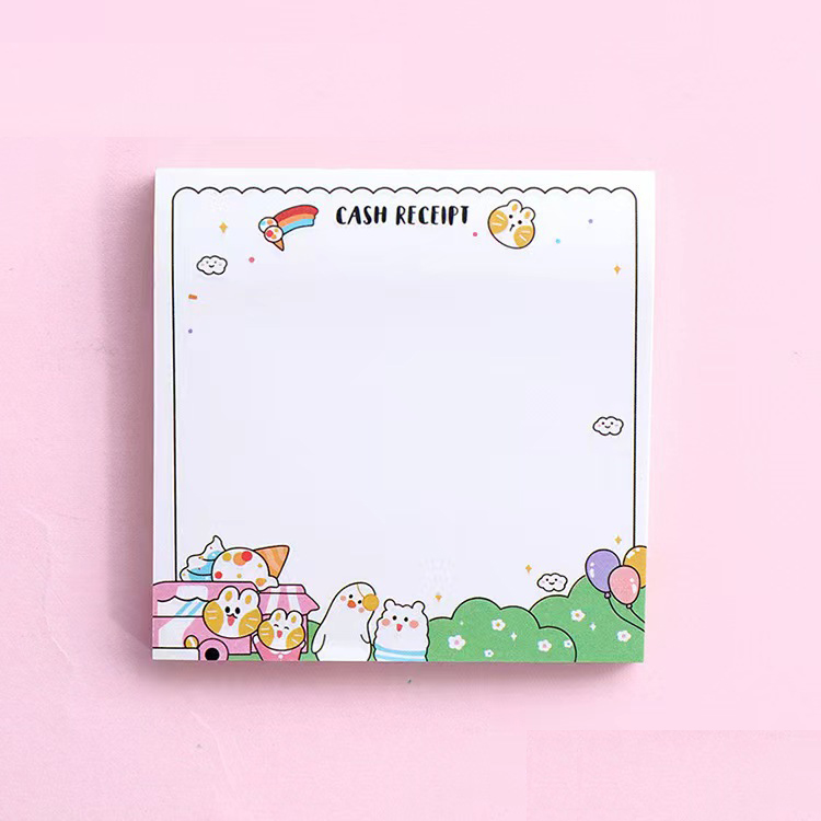 Cute 80 pcs sticky notes cartoon cute multi cartoon cute sticky notes