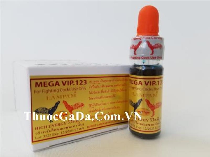 MEGA VIP 123 thuốc nhỏ tăng bo cho gà đá