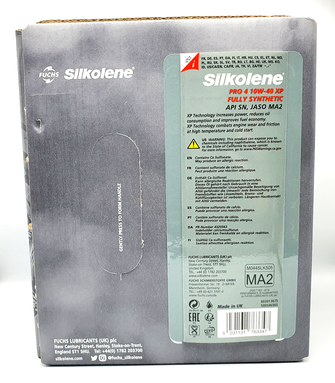 [HCM]NHỚT SIÊU CAO CẤP FUCHS SILKOLENE PRO 4 10W40 4L