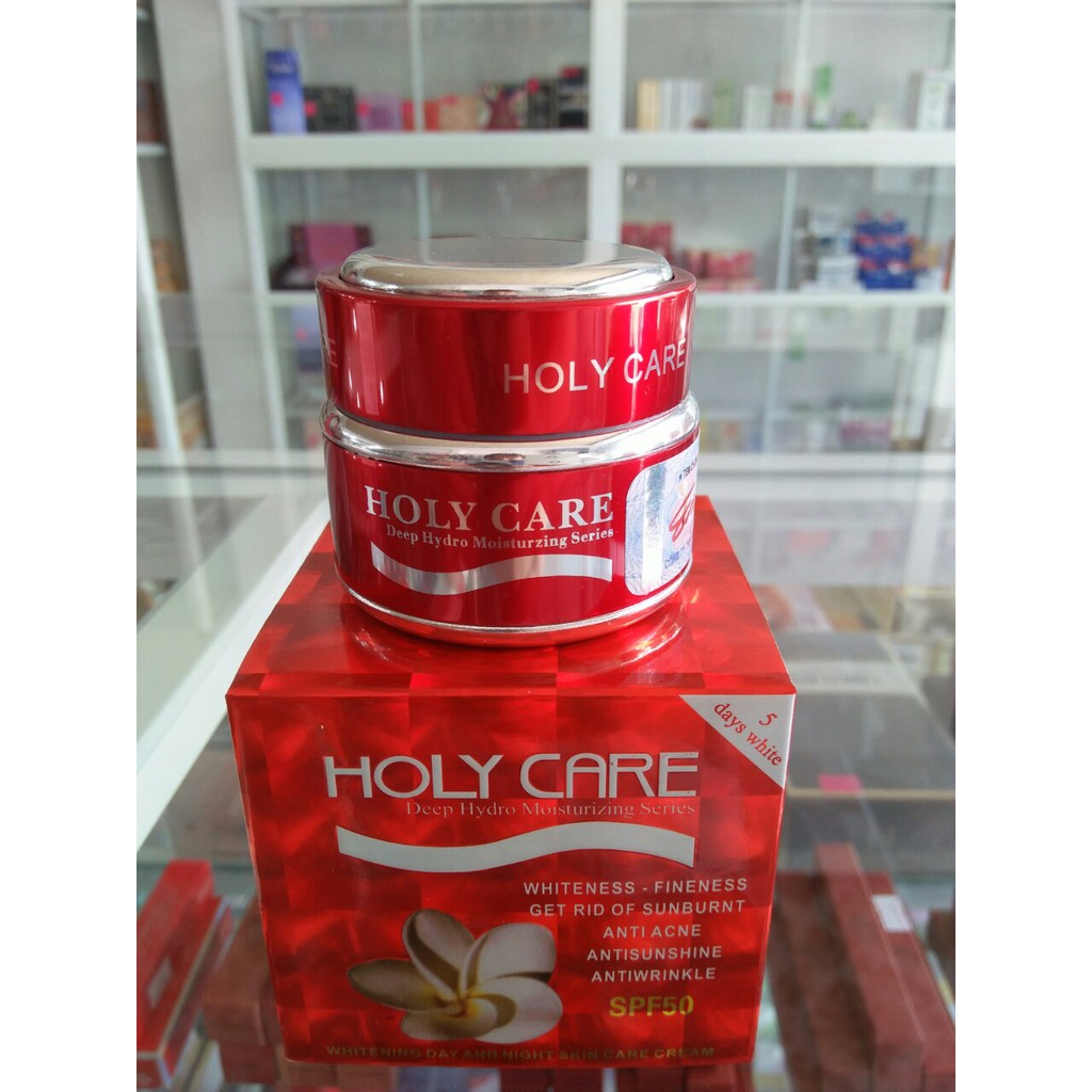 [HCM]Kem Holy Care đỏ trắng da 5 trong 1 20gr