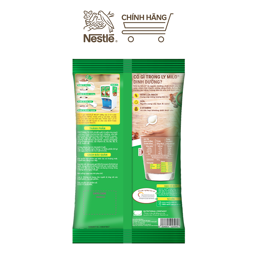 [Nationwide Freeship] Nestlé Milo Barley Drink