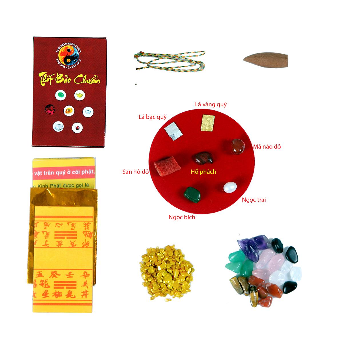 Bộ thất bảo - cốt bát hương chuẩn