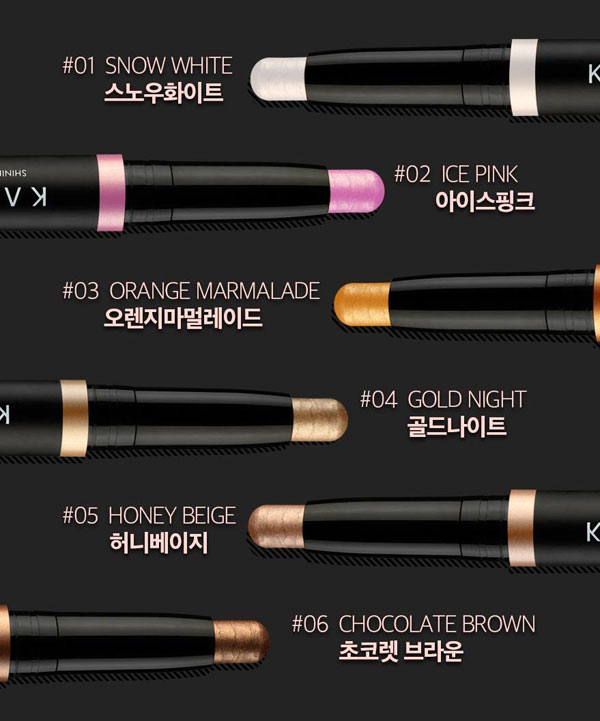 Phấn Mắt Nhũ Karadium Shining Pearl Shadow Stick 2 Đầu ( MÃ 85 )