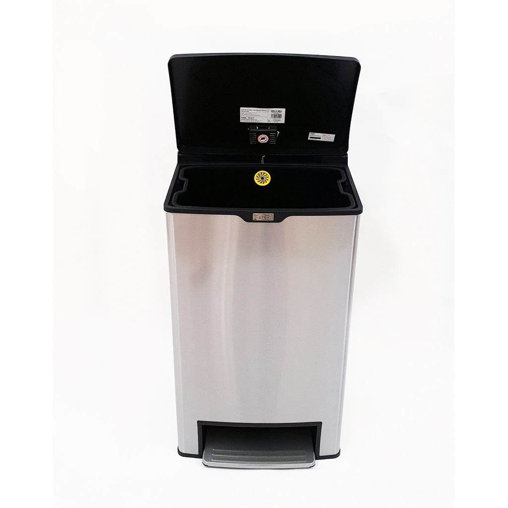 Thùng Rác Đạp Mega Inox Fitis