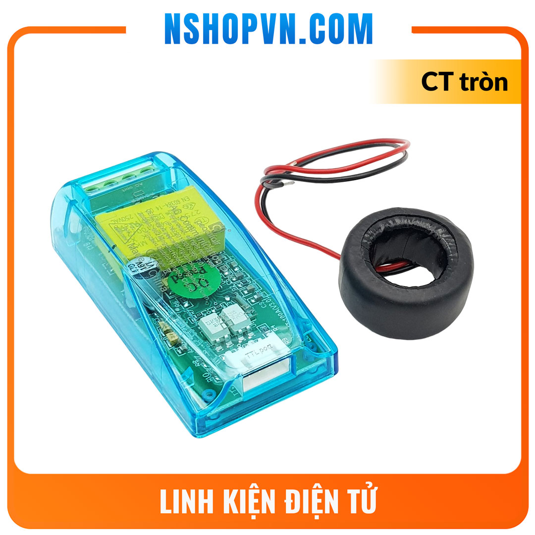 Module đo điện AC PZEM-004T cổng CT tròn | cổng PZCT-02 100A
