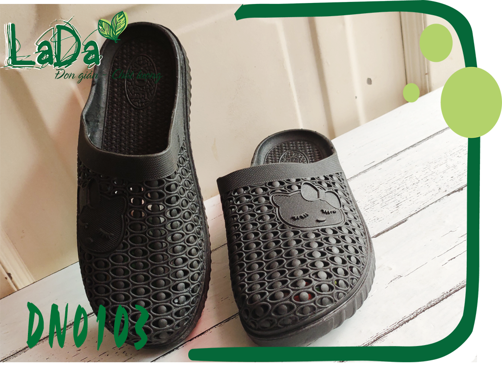Dép Bít Đầu Nữ Hình Mèo Con Bền và Êm Chân [DN0103]