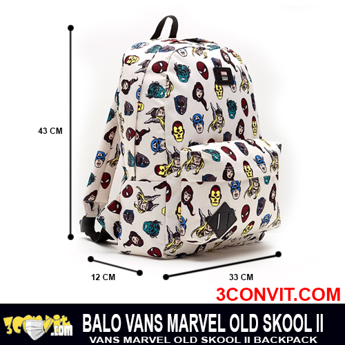 Balo Vans X Marvel Old Skool II Backpack