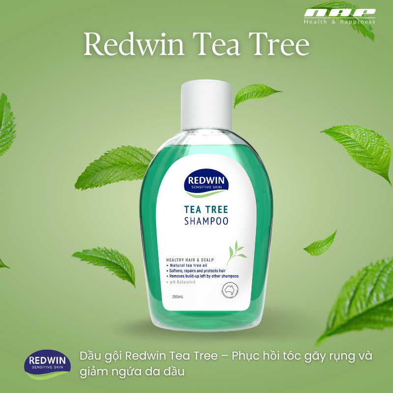 Dầu gội Redwin Tea Tree Shampoo