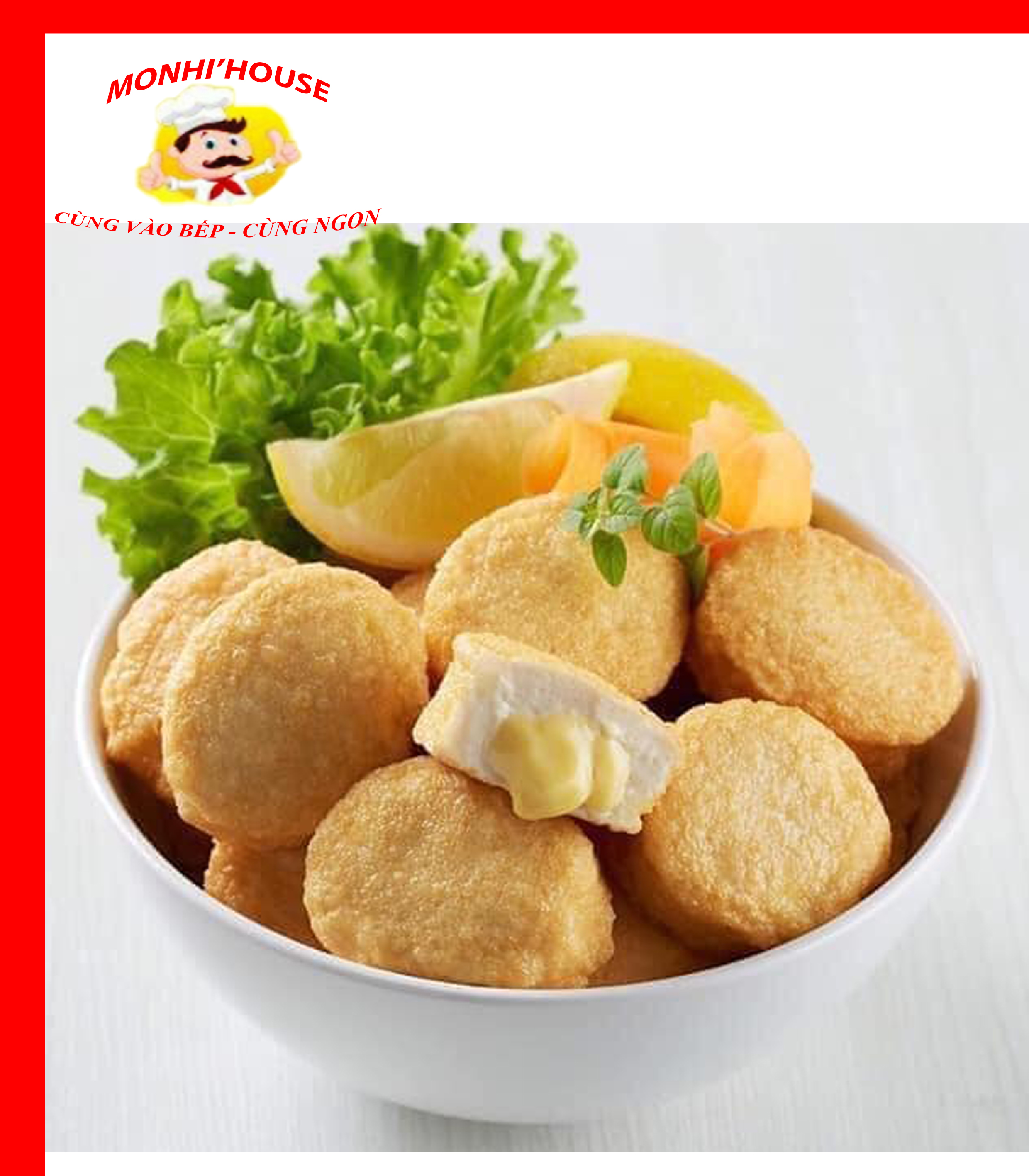 100g đậu hũ phô mai hình tròn eb