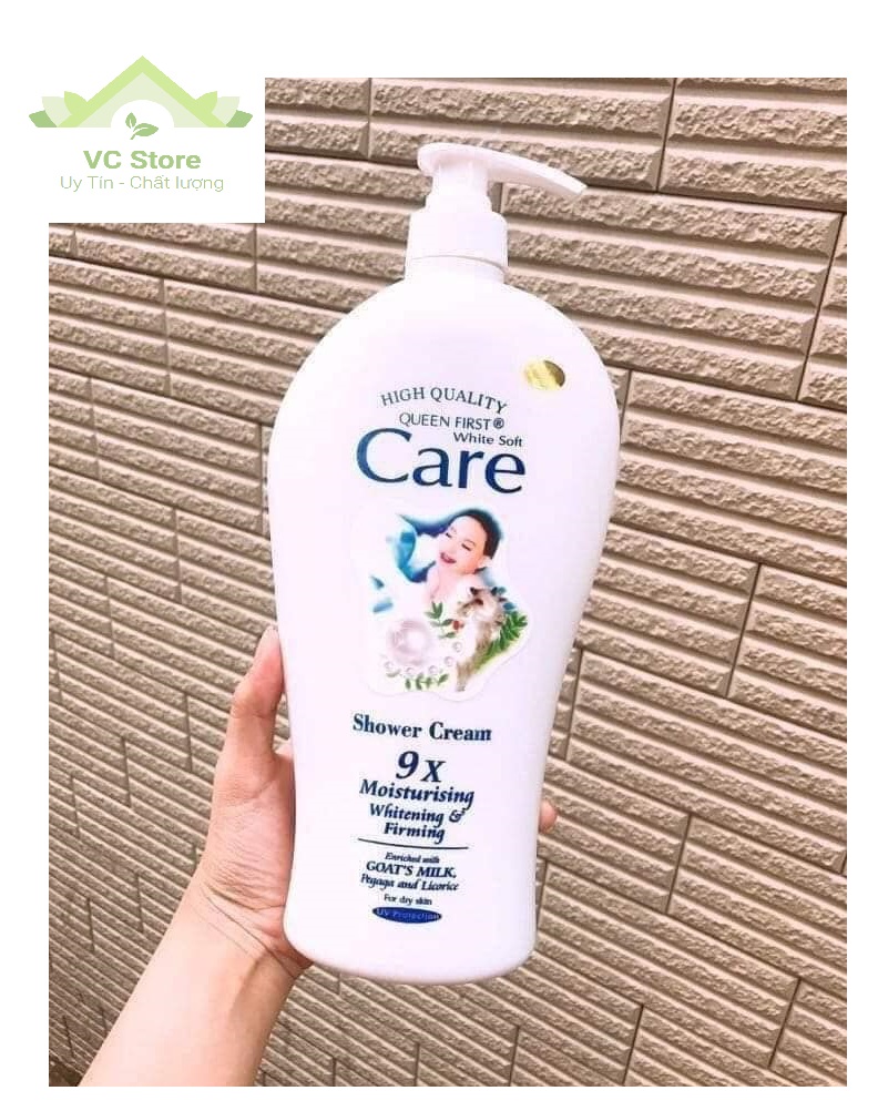 [HCM]Sữa Tắm Dê White Care 9X 1200ml - Mẫu mới