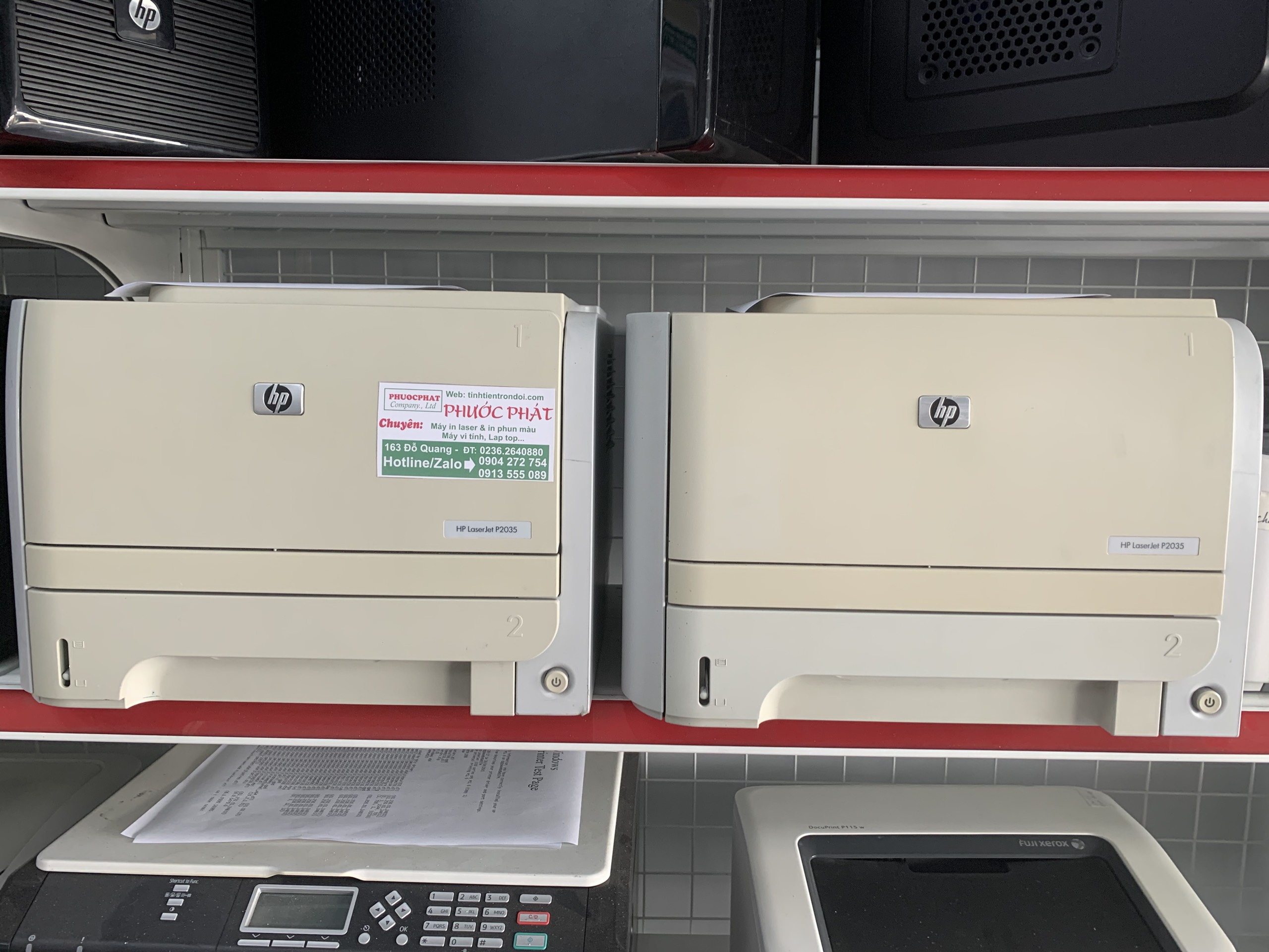 Máy In laser Hp P2035 mực rẽ mực mới a4-a5 [ đã qua sử dụng ]