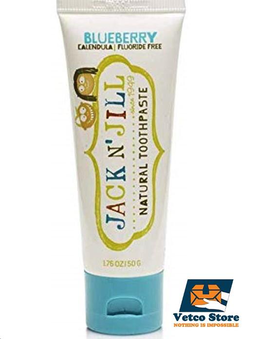 Kem đánh răng em bé Jack N' Jill - Raspberry (nuốt được) của Úc