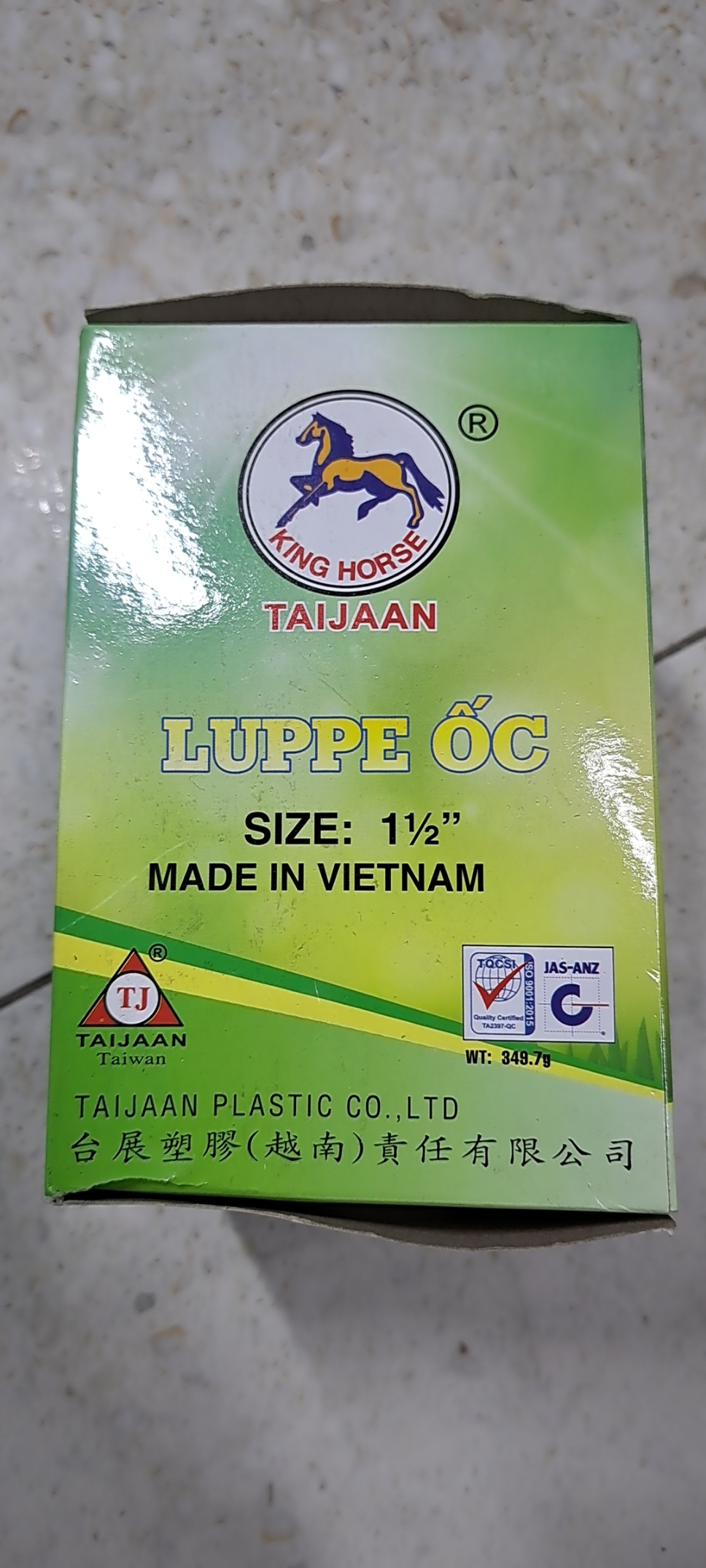Luppe giếng khoan 6 ốc phi 49(48) van 1 chiều Taijan, luppe ốc 2 đầu