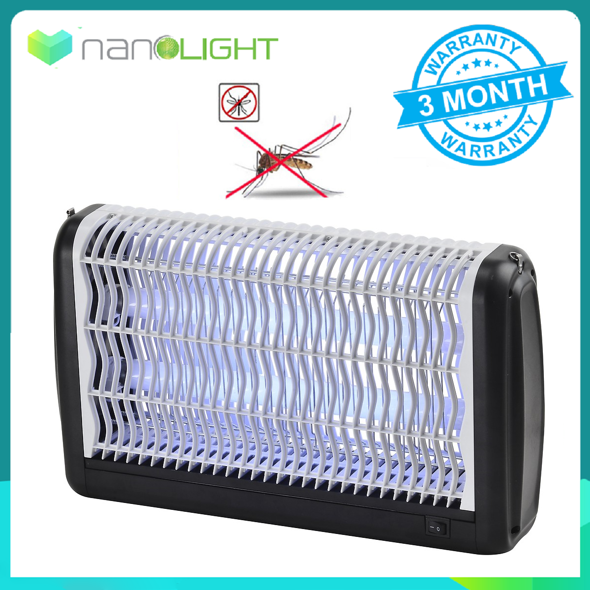 Đèn diệt muỗi và côn trùng Nanolight IK-16W - Trắng