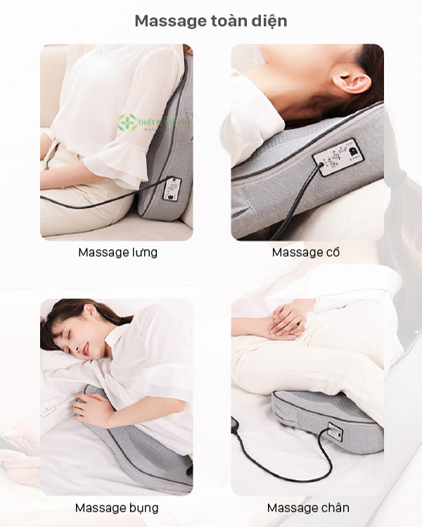 Máy Massage Lưng, Cột Sống, Thắt Lưng, Cổ Vai Gáy
