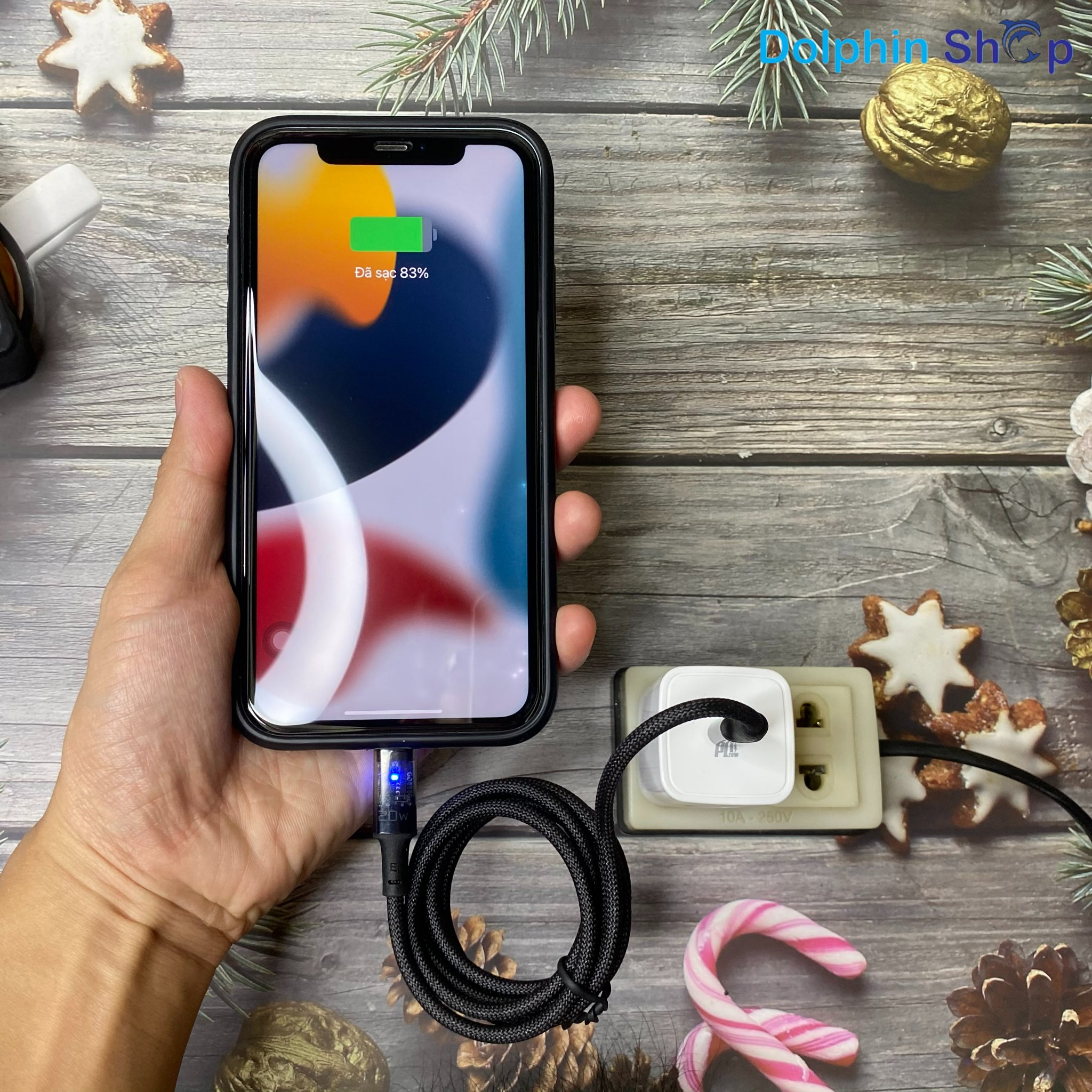 Cáp Tự Ngắt 20W Chân TypeC Ra Lightning Dành Cho iPhone, iPad EarIdom EC161/162