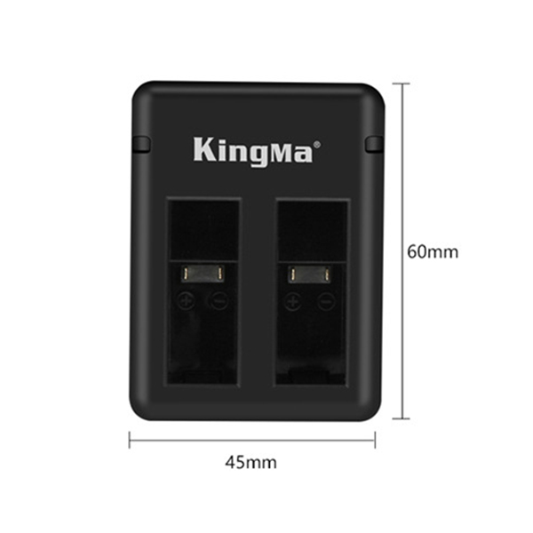 Sạc đôi + 2 pin Kingma cho GoPro Hero 8/7/6/5