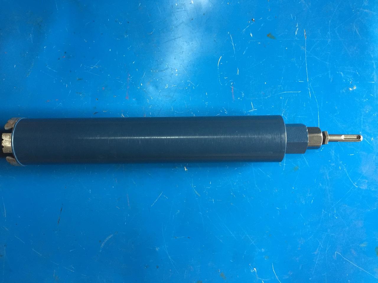 Mũi khoan khoét lỗ bê tông phi 63mm ống liền Loại 1,Tặng kèm 1 đầu chuyển khoan; Mũi khoan rút lõi bê tông. Mũi khoan lỗ điều hòa