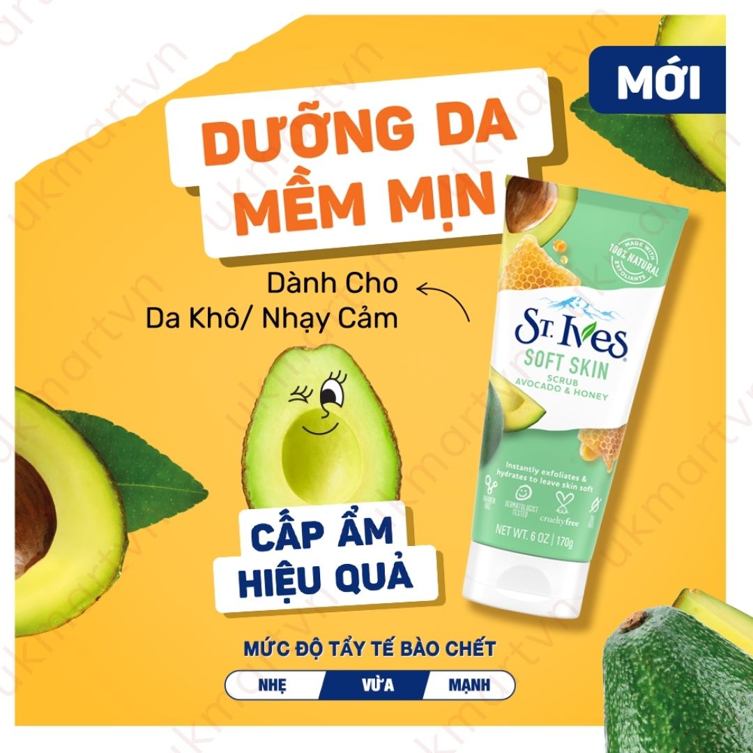 Sữa rửa mặt tẩy tế bào da chết St.Ives