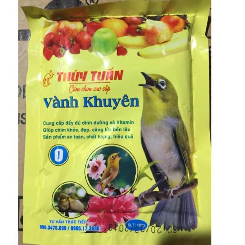 HCM-Cám chim - thức ăn chim VÀNH KHUYÊN THÚY TUẤN SỐ 0- 100gr (hanpet 223) - cám dành cho chim cảnh-HP10403TC