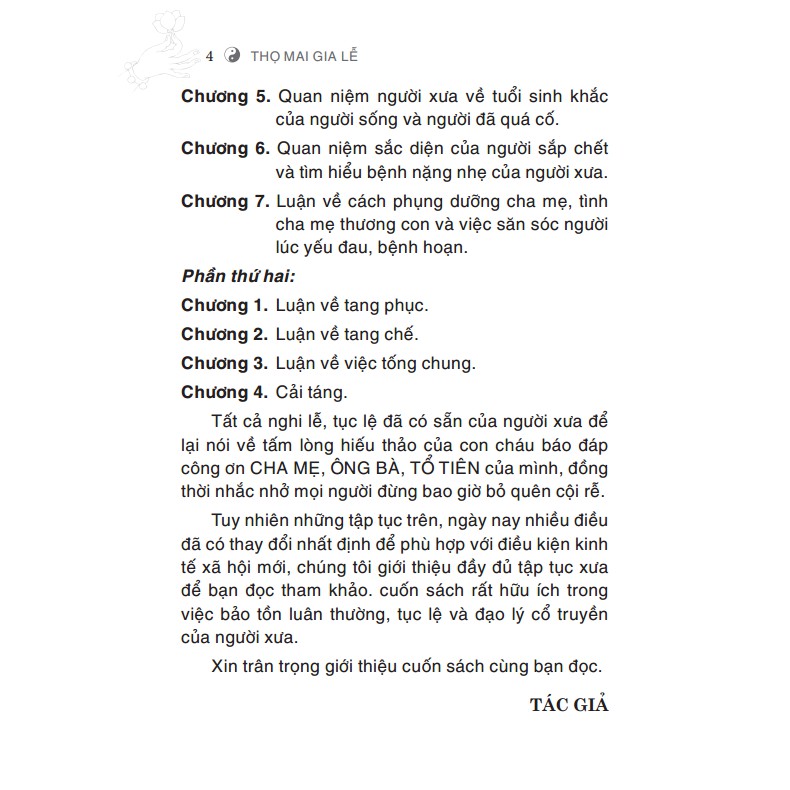 Thọ mai gia lễ (phong tục dân gian về tục cưới hỏi ma chay của người Việt Nam) - tái bản