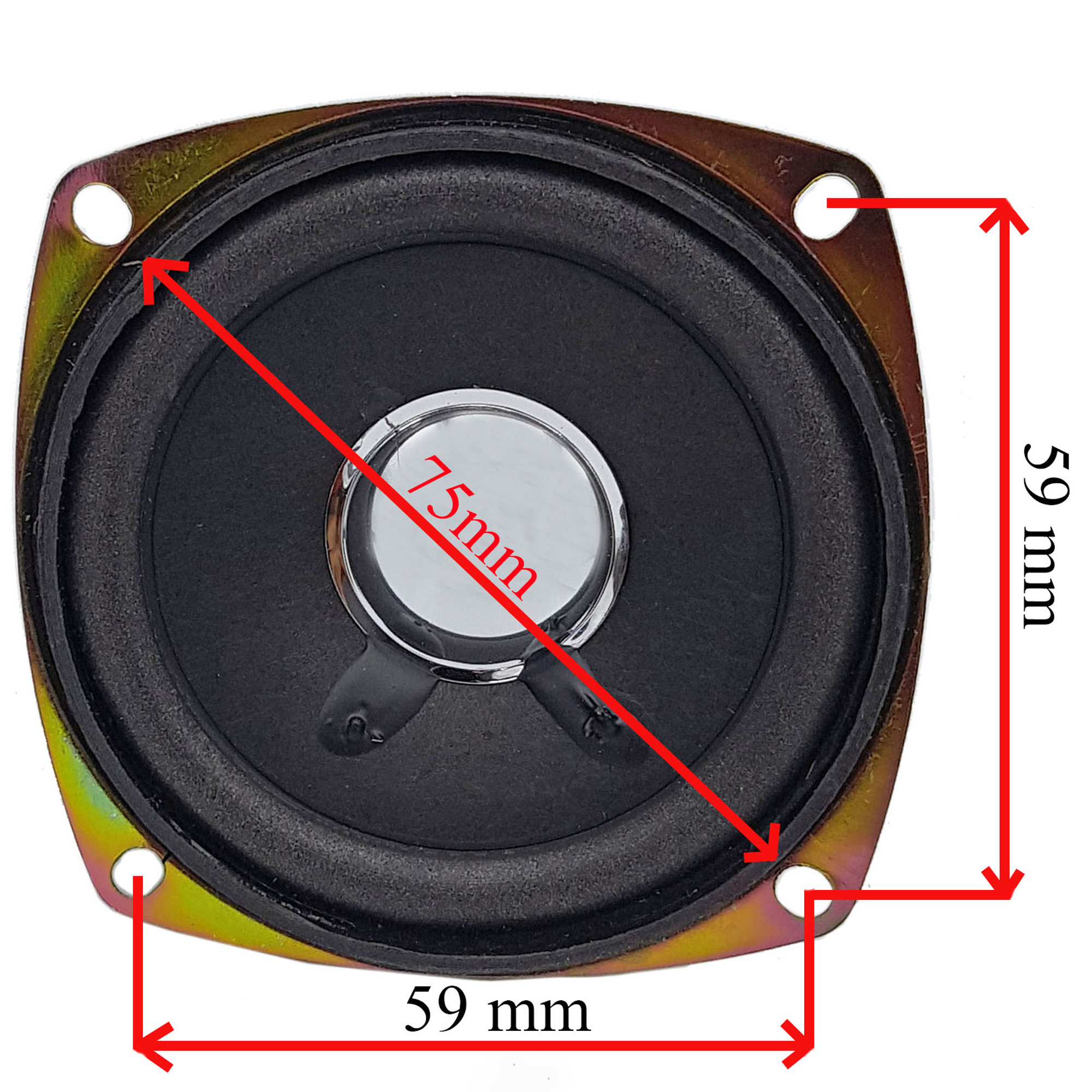 Loa toàn dải 10W 4Ohm 78mm