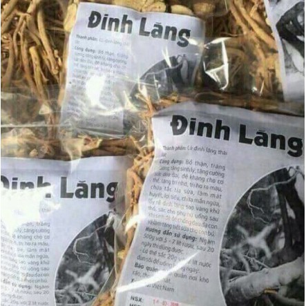 1kg rễ đinh lăng nếp khô ( rễ đinh lăng khô củ đinh lăng khô) hàng looại 1