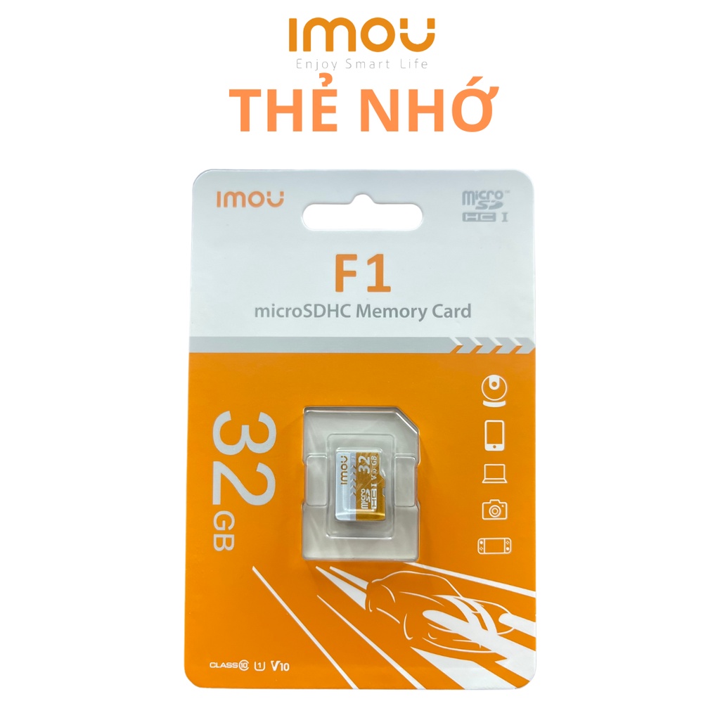 IMOU F1 Memory Card 32GB / 64GB High Speed Micro SD - Genuine