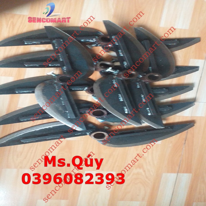 Lưỡi dao băm chuối mịn nguyên cây