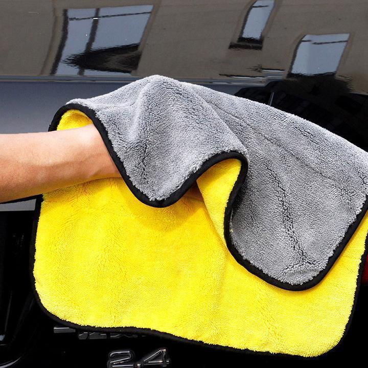 Khăn Lau Sợi Microfiber Thấm Hút Siêu Tốt Không Xù Lông