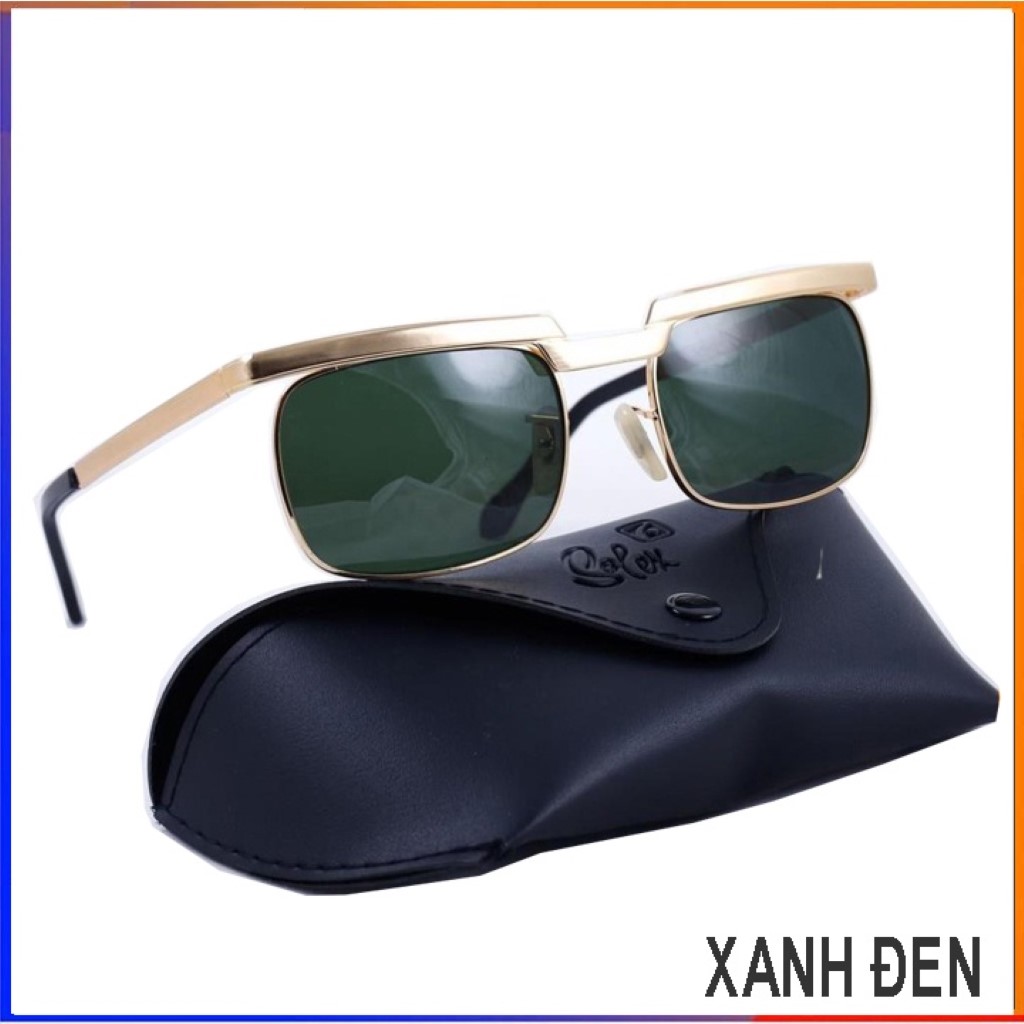 Kính mắt nam Solex chữ H trong Phân cực chống UV400 kèm hộp khăn lau kính