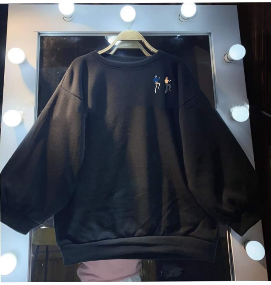 Áo nỉ sweater đôi bạn thân 2