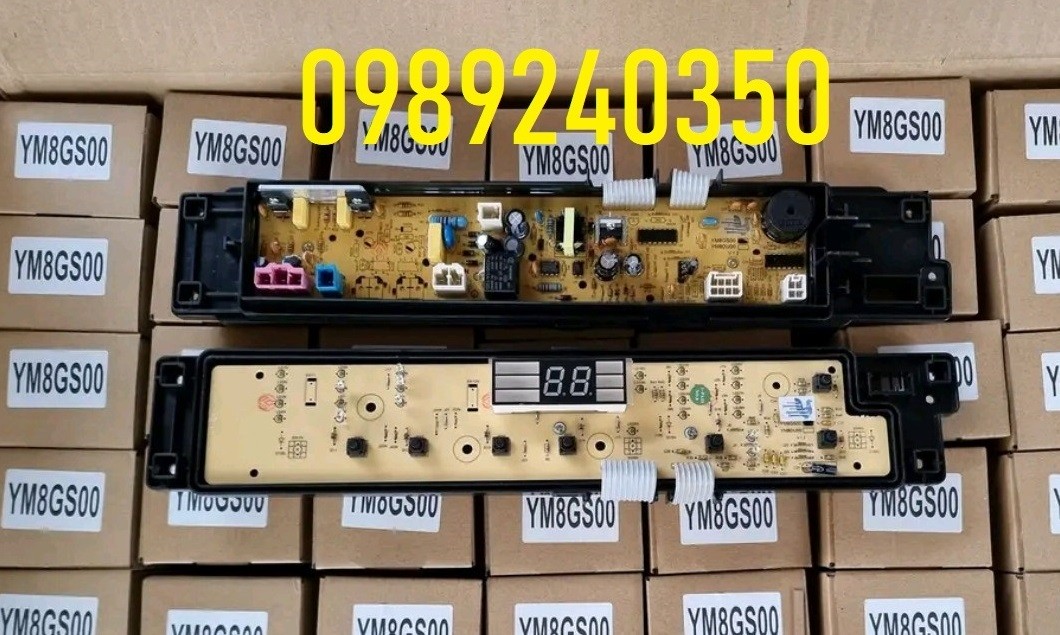 Bo mạch máy giặt panasonic na - f70vs9 cửa đứng 7kg 7 phím