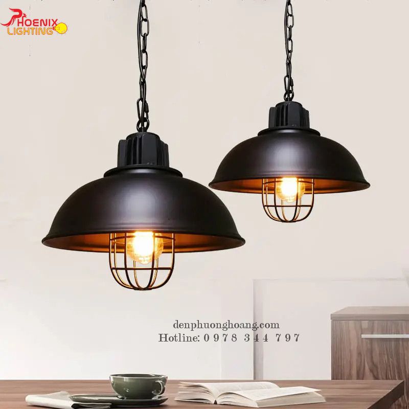 Đèn Chao Thả Vintage Trang Trí Quán Cafe
